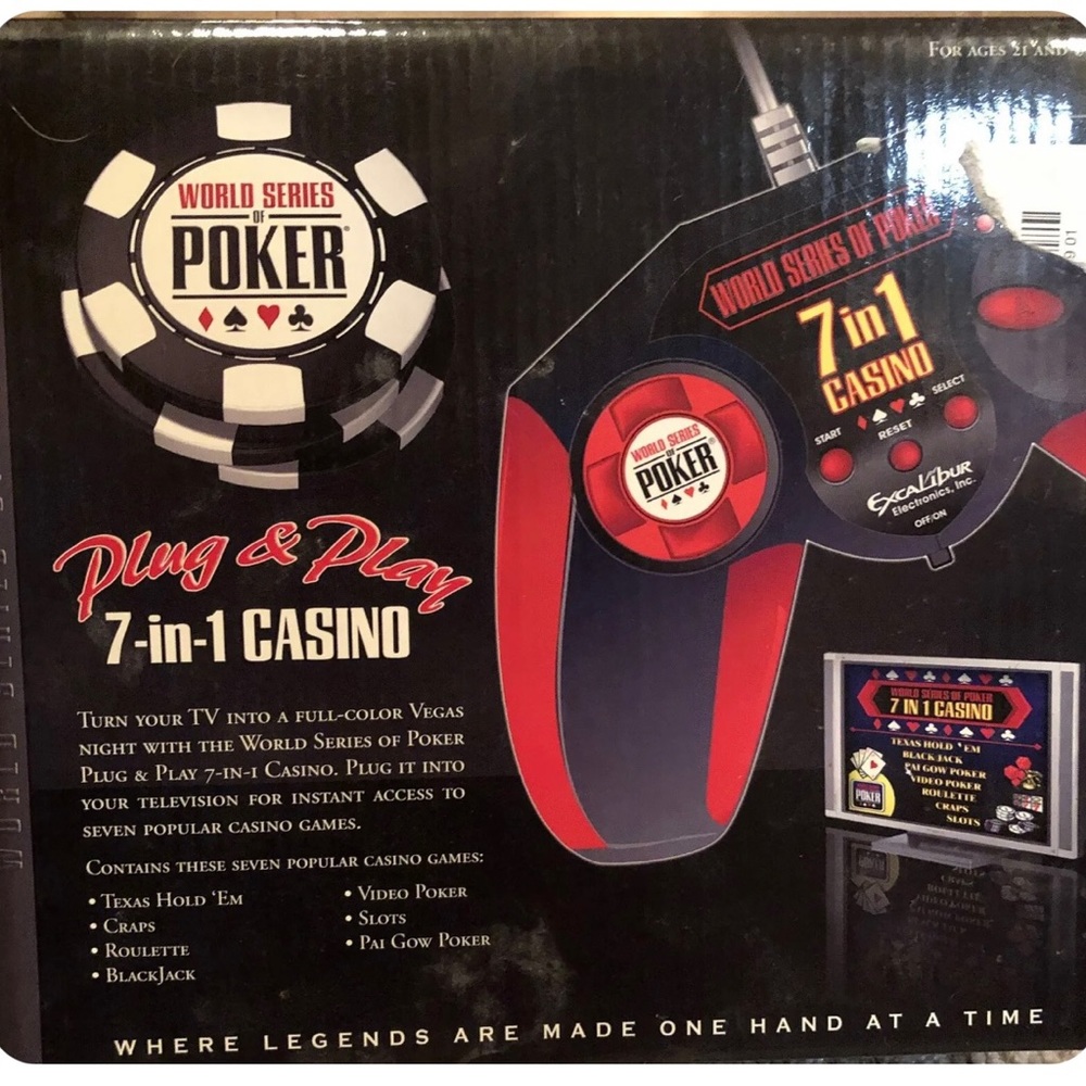 Excalibur World Series of Poker video game.